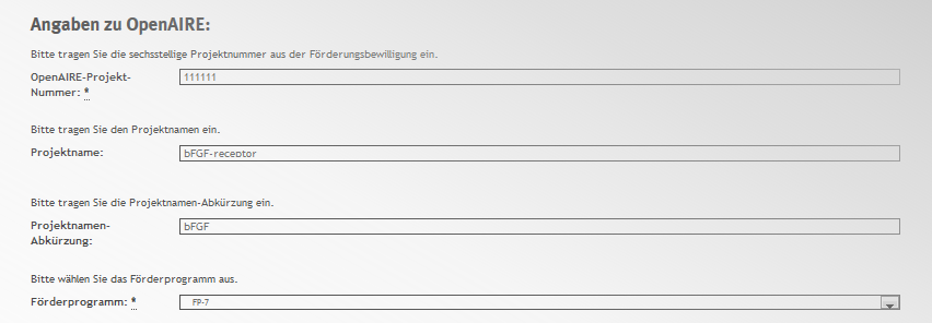 Screenshot OpenAIRE Screenshot OpenAIRE