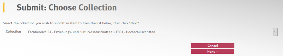 Screenshot Sammlung auswählen Screenshot Sammlung auswählen